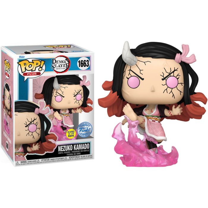 Demon Slayer - Nezuko Kamado Glow-in-the-Dark Pop! Plus