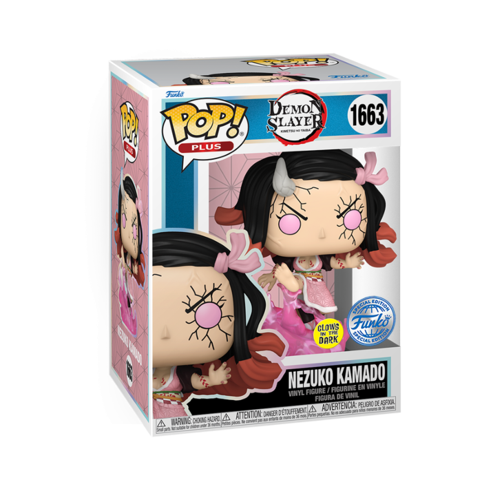 Demon Slayer - Nezuko Kamado Glow-in-the-Dark Pop! Plus