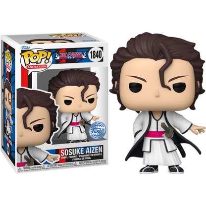 Bleach - Sosuke Aizen (No Glasses) Pop! Chase Bundle