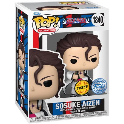 Bleach - Sosuke Aizen (No Glasses) Pop! Chase Bundle
