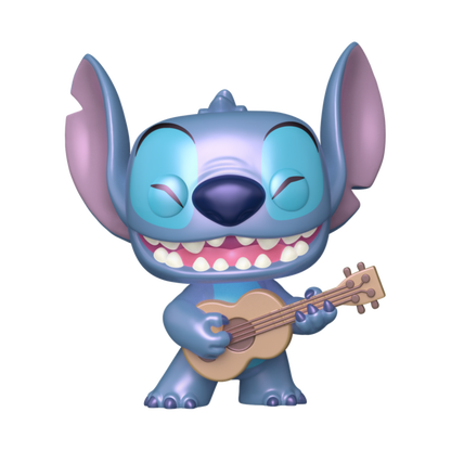 Lilo & Stitch - Stitch with Ukulele (Pearlescent) Pop!