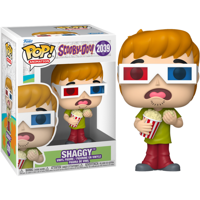 Scooby-Doo - Shaggy with 3D Glasses Pop!