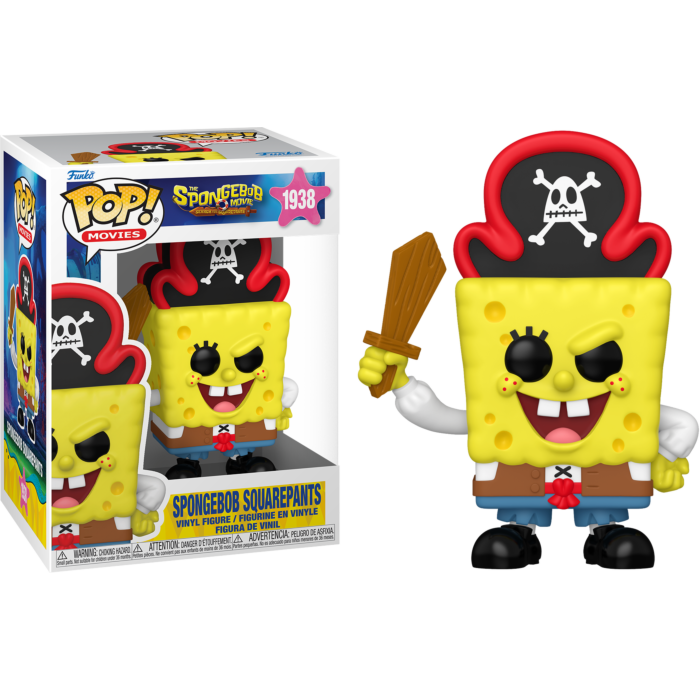 The SpongeBob Movie: Search for SquarePants (2025) - SpongeBob SquarePants (Pirate) Pop!
