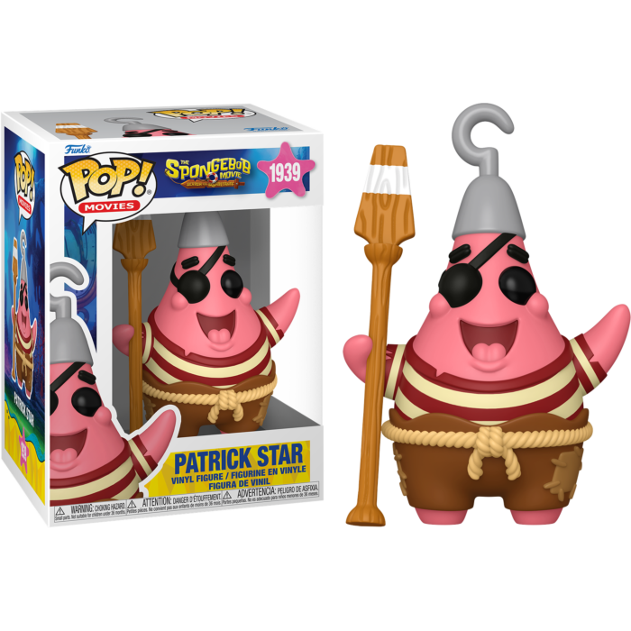 The SpongeBob Movie: Search for SquarePants (2025) - Patrick Star (Pirate) Pop!