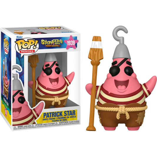The SpongeBob Movie: Search for SquarePants (2025) - Patrick Star (Pirate) Pop!