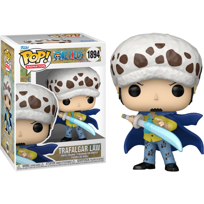 One Piece - Trafalgar Law with Blue Anesthesia Pop!