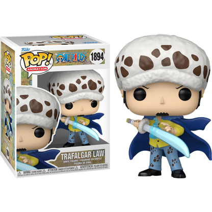 One Piece - Trafalgar Law with Blue Anesthesia Pop!