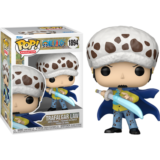 One Piece - Trafalgar Law with Blue Anesthesia Pop!