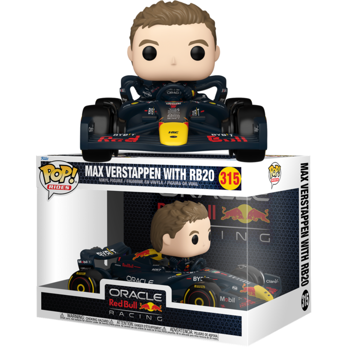 Formula 1 - Max Verstappen with RB20 (Oracle Red Bull Racing) Pop! Rides