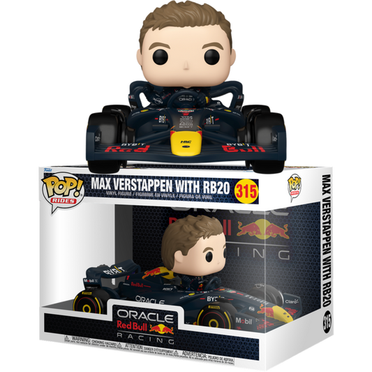 Formula 1 - Max Verstappen with RB20 (Oracle Red Bull Racing) Pop! Rides
