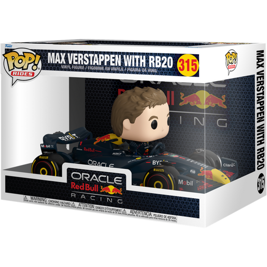 Formula 1 - Max Verstappen with RB20 (Oracle Red Bull Racing) Pop! Rides