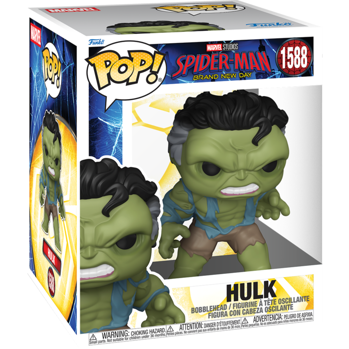 Spider-Man: Brand New Day (2026) - Hulk 6” Super Sized Pop!