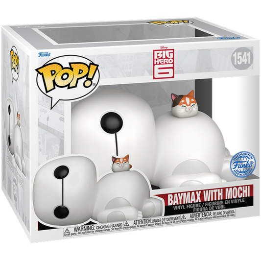 Big Hero 6 - Baymax with Mochi Super Sized 6" Pop!