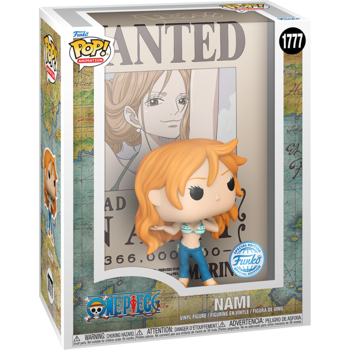 One Piece - Nami Wanted Poster Comic Cover Pop!