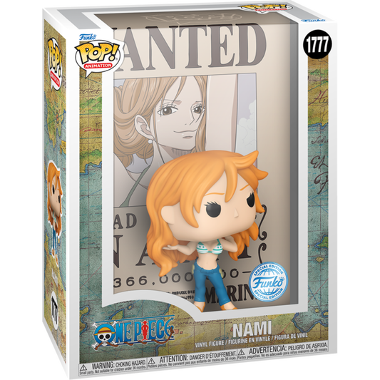 One Piece - Nami Wanted Poster Comic Cover Pop!