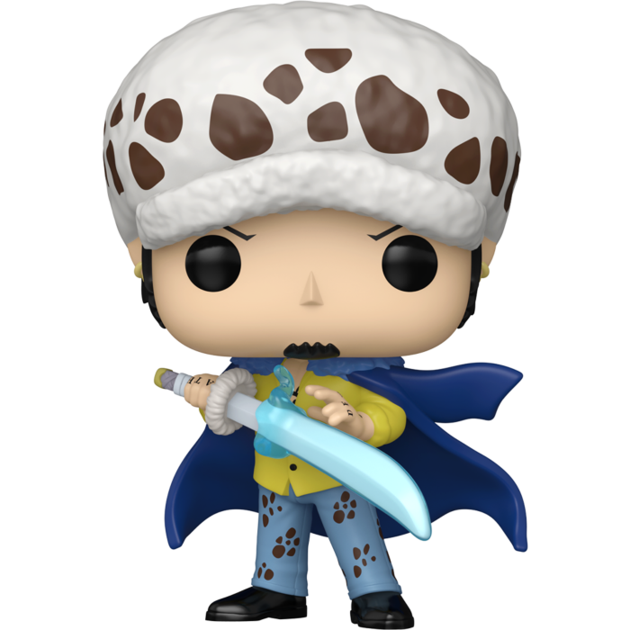 One Piece - Trafalgar Law with Blue Anesthesia Glow-in-the-Dark Pop!