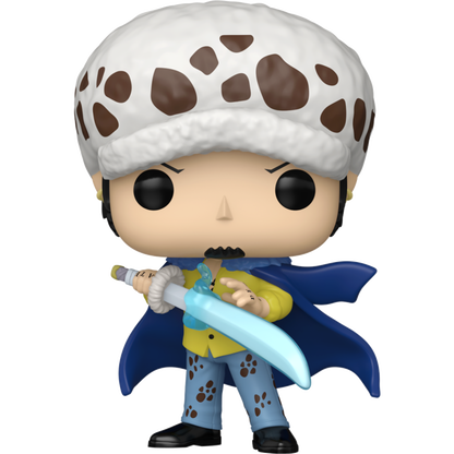 One Piece - Trafalgar Law with Blue Anesthesia Glow-in-the-Dark Pop!