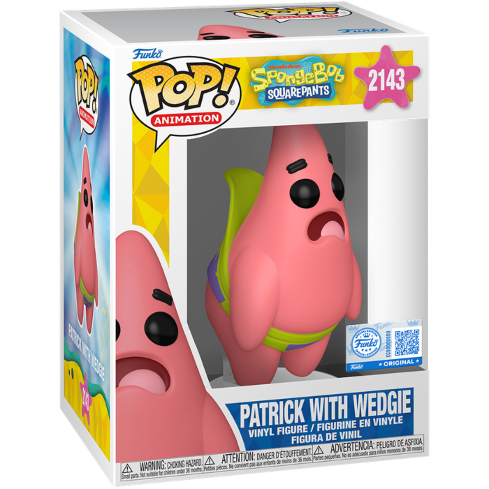 SpongeBob SquarePants - Patrick with Wedgie Pop!