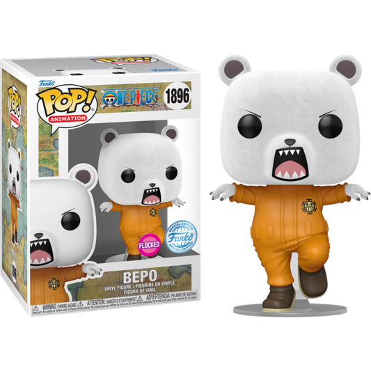 One Piece - Bepo (Flocked) Pop!