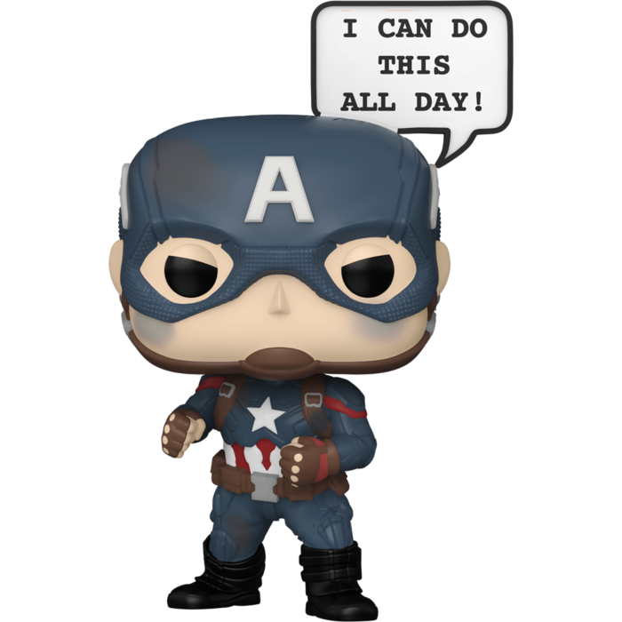 Marvel: The Infinity Saga - Captain America 'I Can Do This All Day' Pop! (2025 Wondrous Convention Exclusive)