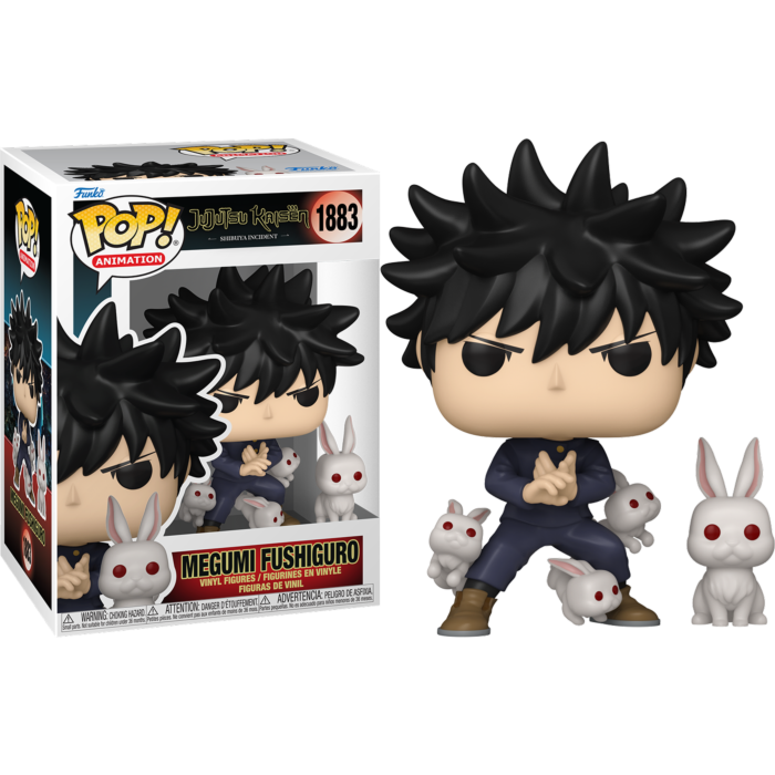 Jujutsu Kaisen - Megumi Fushiguro with Rabbit Pop!
