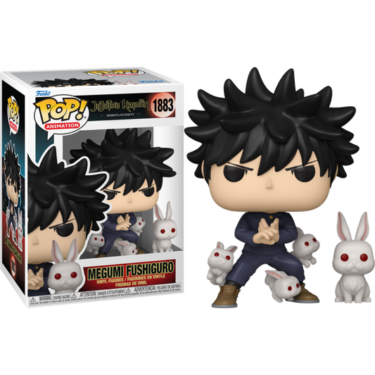 Jujutsu Kaisen - Megumi Fushiguro with Rabbit Pop!