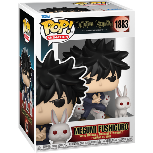 Jujutsu Kaisen - Megumi Fushiguro with Rabbit Pop!