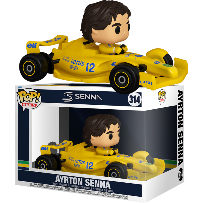 F1: Formula 1 - Ayrton Senna with Lotus Race Car Pop! Rides