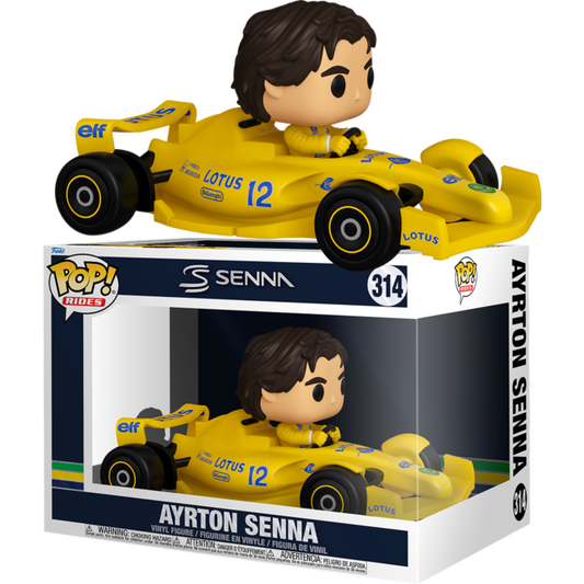 F1: Formula 1 - Ayrton Senna with Lotus Race Car Pop! Rides