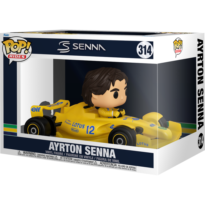 F1: Formula 1 - Ayrton Senna with Lotus Race Car Pop! Rides
