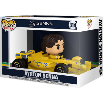 F1: Formula 1 - Ayrton Senna with Lotus Race Car Pop! Rides