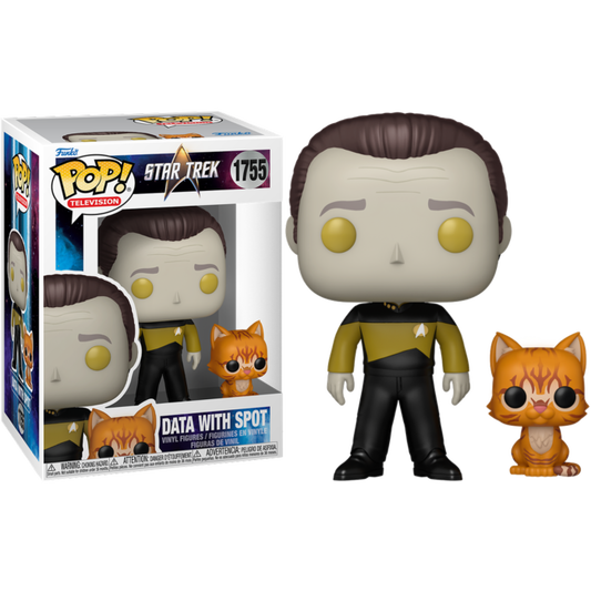 Star Trek: The Next Generation - Data with Spot Pop!