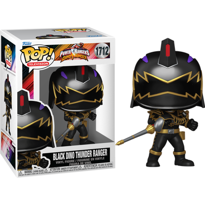 Power Rangers: Dino Thunder - Black Dino Thunder Ranger Pop!