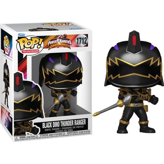 Power Rangers: Dino Thunder - Black Dino Thunder Ranger Pop!