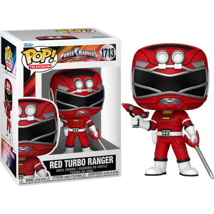 Power Rangers: Turbo - Red Turbo Ranger Pop!