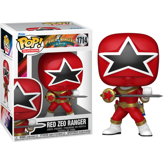 Power Rangers: Zeo - Red Zeo Ranger Pop!