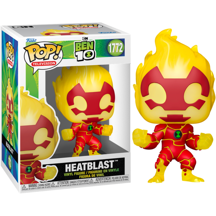 Ben 10 - Heatblast Pop!