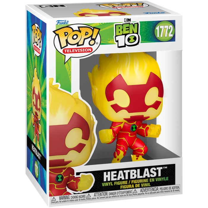 Ben 10 - Heatblast Pop!
