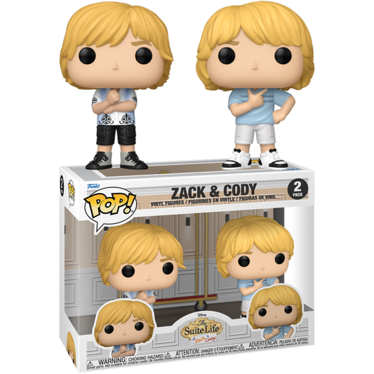 The Suite Life of Zack & Cody - Zack & Cody Pop! 2-Pack