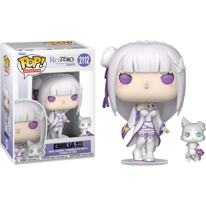 Re:ZERO - Emilia with Puck Pop!