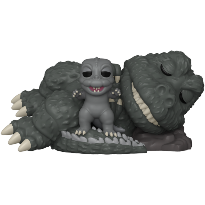 Godzilla - Sleeping Godzilla with Minilla 6" Super Sized Pop!