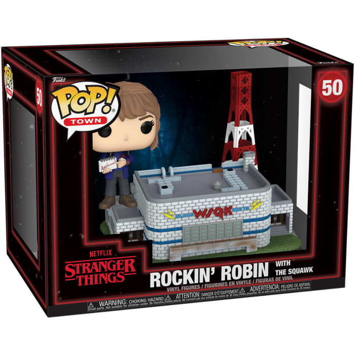 Stranger Things - Rockin' Robin with the Squawk (Season 5) Pop! Town