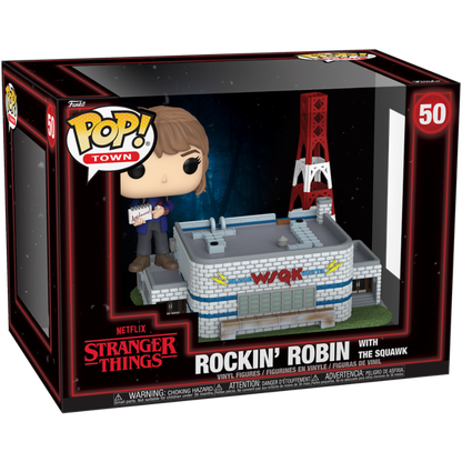 Stranger Things - Rockin' Robin with the Squawk (Season 5) Pop! Town