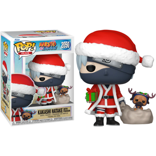 Naruto: Shippuden - Kakashi Hatake with Pakkun Holiday Pop! Plus