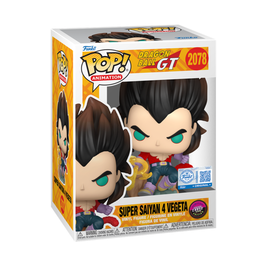 Dragon Ball: GT - Super Saiyan 4 Vegeta (Flocked) Pop! (Chase Bundle)