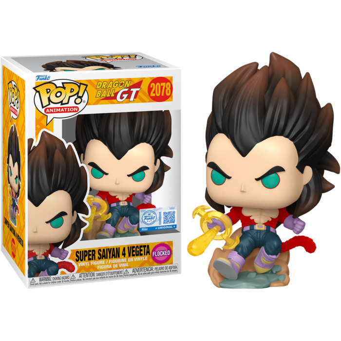 Dragon Ball: GT - Super Saiyan 4 Vegeta (Flocked) Pop!