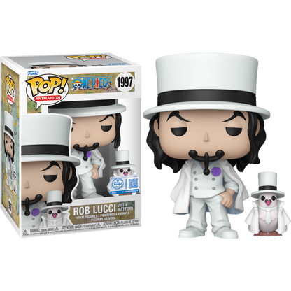 One Piece - Rob Lucci with Hattori Pop! (Chase Bundle)
