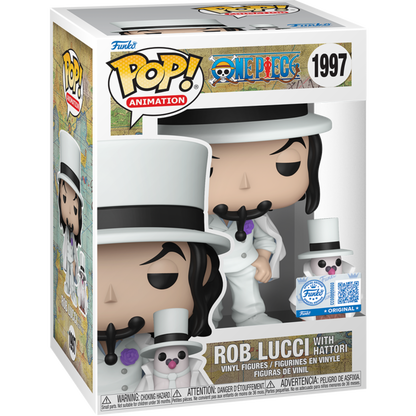 One Piece - Rob Lucci with Hattori Pop! (Chase Bundle)