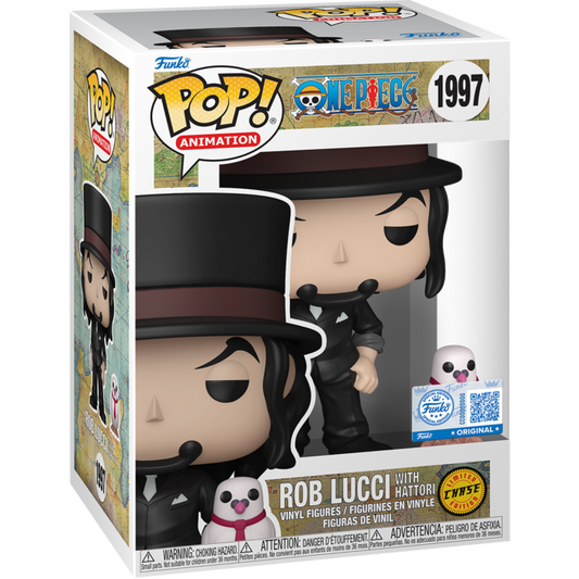 One Piece - Rob Lucci with Hattori Pop! (Chase Bundle)