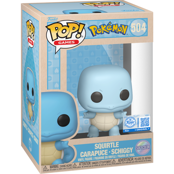 Pokemon - Squirtle (Pastel) Pop!